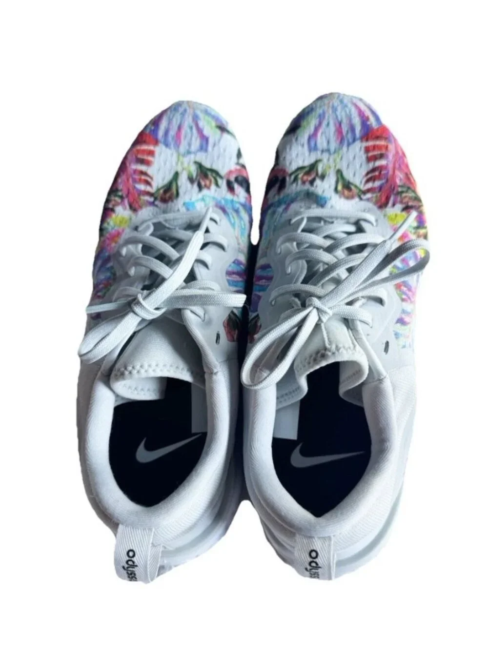 Nike Women’s Sz 10.5 Odyssey React GPX RS Hawaiian Print Floral Sneakers AV3521